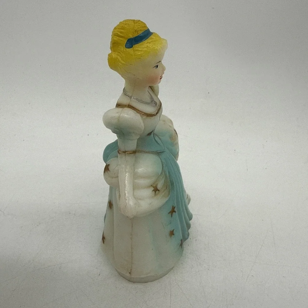 Vintage Snow White & Cinderella Hard Plastic Cake Toppers? 1960s 4.5